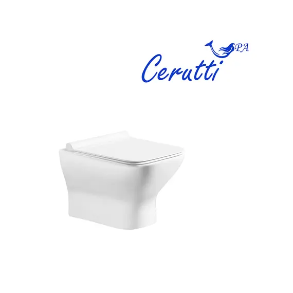 Унитаз Ceruttispa CT10481 ELLERO Aria PP подвесной безободковый