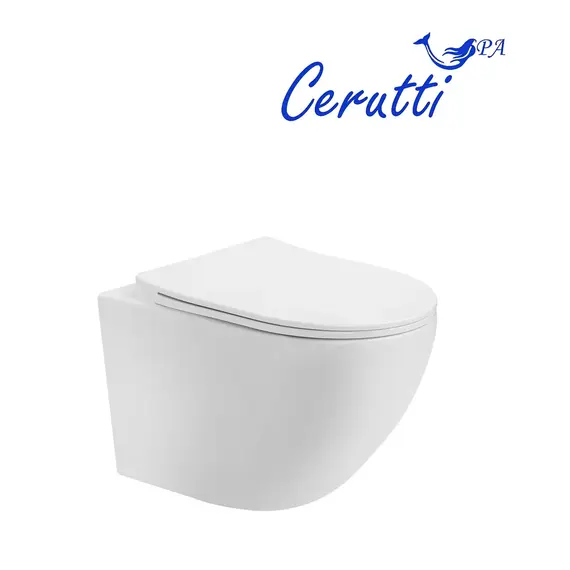 Унитаз Ceruttispa CT10572 ORLTER Aria UF подвесной безободковый