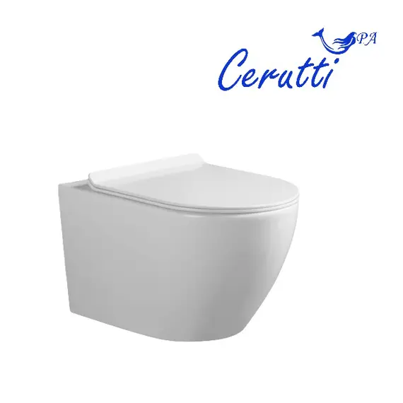 Унитаз Ceruttispa CT10582 CLIO Aria Tornado подвесной безободковый белый