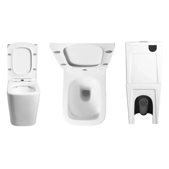 Унитаз Ceruttispa CT10314 MAIELLA напольный безободковый