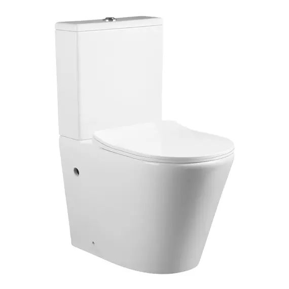 Унитаз Ceruttispa  SELLA GW CT9864 напольный безободковый белый