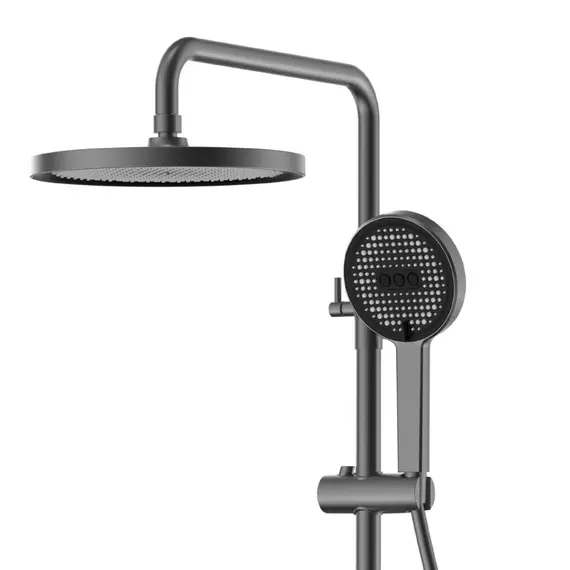 Душевая стойка ACWEN 17111QL оружейная сталь/золото