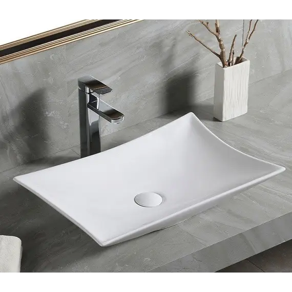 Раковина накладная прямоугольная CeramaLux 7701B