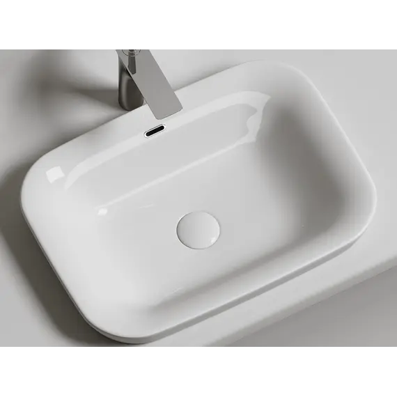 Умывальник Ceramica Nova прямоугольный встраиваемый сверху в столешницу Element 580*400*150мм