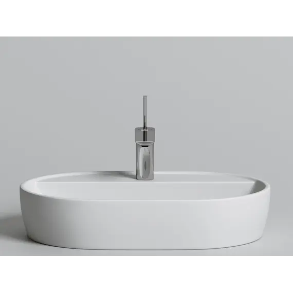 Умывальник Ceramica Nova накладной Element 600*400*125мм, с плоскостью под смеситель