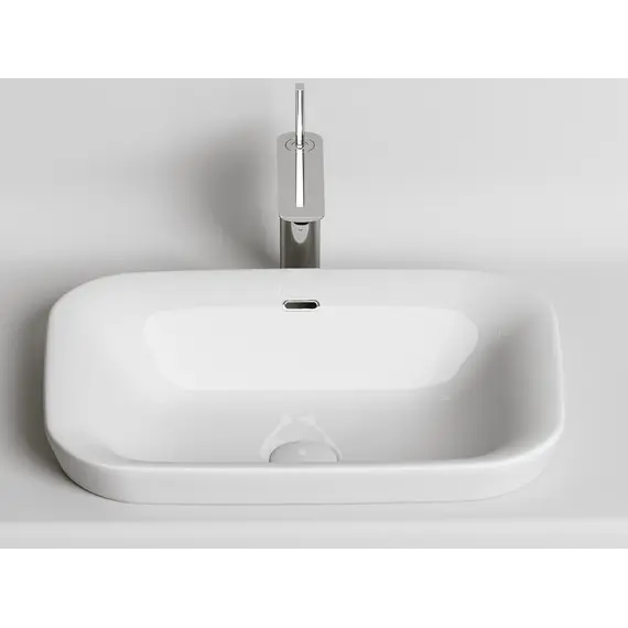 Умывальник Ceramica Nova прямоугольный встраиваемый сверху в столешницу Element 580*400*150мм