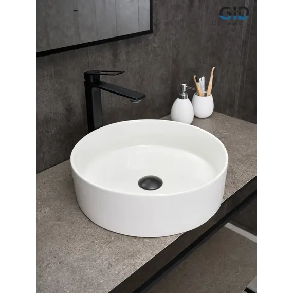 Накладная белая раковина для ванной Gid N9423
