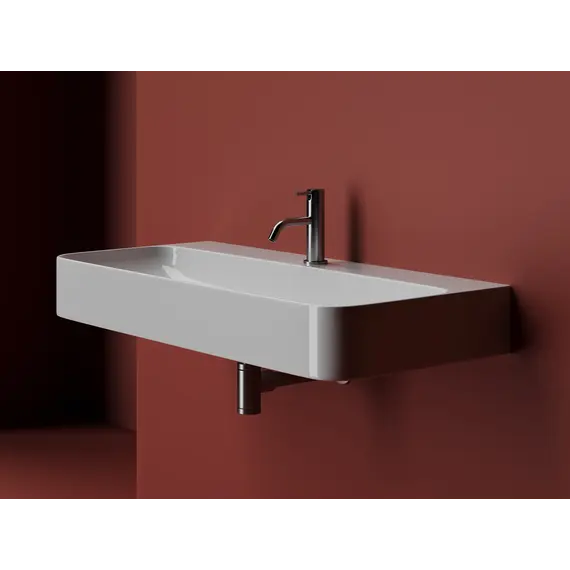 Ceramica Nova Умывальник AURA с 1 отверстием для смесителя, без перелива 1000*470*135мм