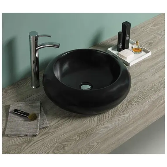 Раковина накладная круглая CeramaLux 7031