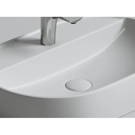 Умывальник Ceramica Nova накладной Element 600*400*125мм, с плоскостью под смеситель