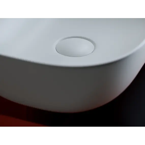 Умывальник чаша Ceramica Nova накладная (Белый Матовый) Element 455*325*135мм