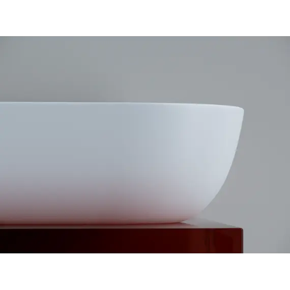 Умывальник чаша Ceramica Nova накладная (Белый Матовый) Element 455*325*135мм