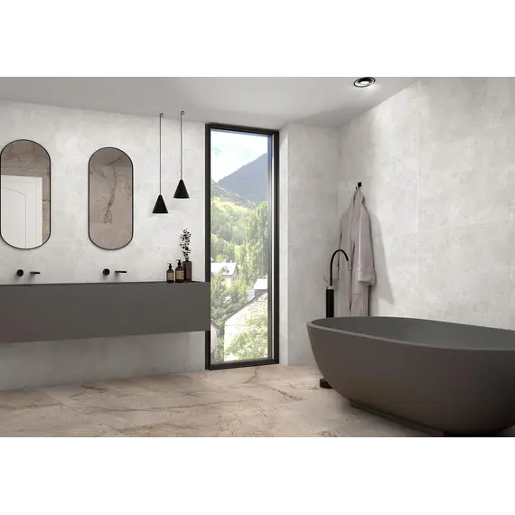 Плитка грес глаз. Onda_GT Светло-сер. 60*60/60*120