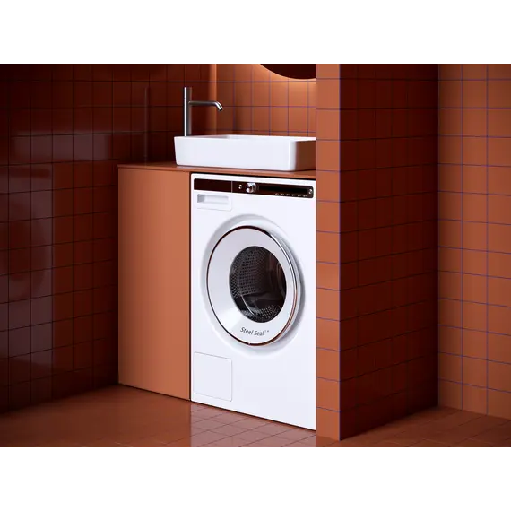 Ceramica Nova Раковина накладная со смещенным сливом, с возможностью установки на столешницу под стиральную машину, 620*340*110, цвет белый