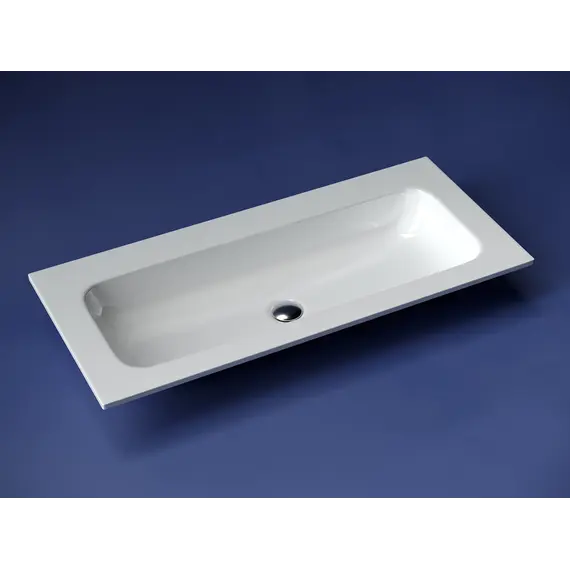Раковина накладная Ceramica Nova  Grace без отверстия под смеситель, 1010*457*137