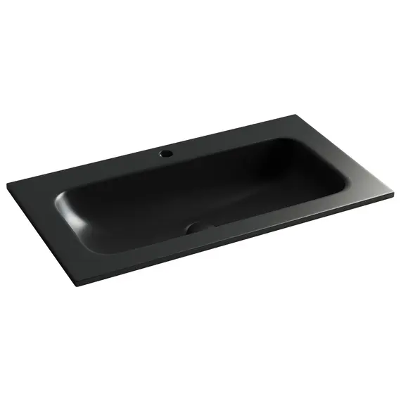 Раковина накладная Ceramica Nova Grace c отверстием под смеситель, 810*457*137мм