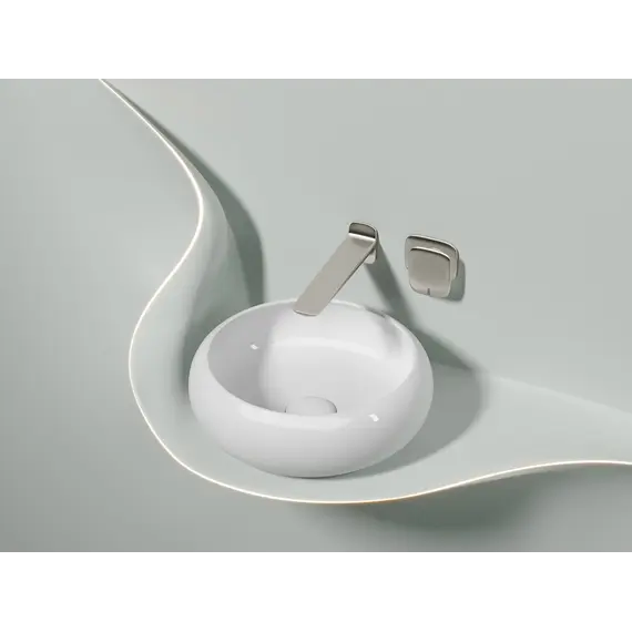 Умывальник чаша Ceramica Nova накладная круглая Element 360*360*120мм