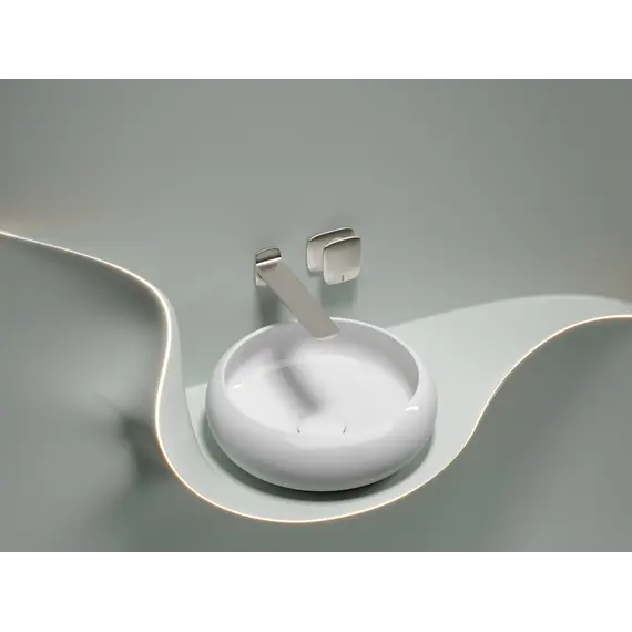 Умывальник чаша Ceramica Nova накладная круглая Element 360*360*120мм