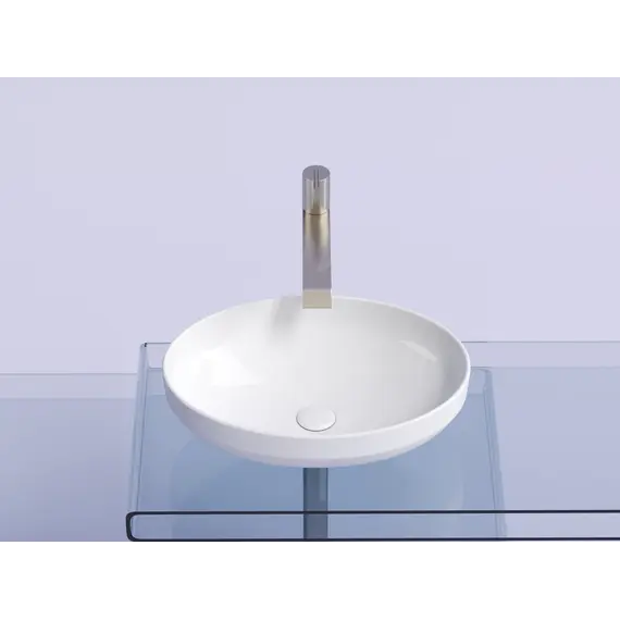 Умывальник чаша Ceramica Nova накладная овальная Element 502*363*145мм