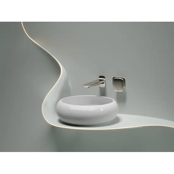 Умывальник чаша Ceramica Nova накладная круглая Element 360*360*120мм