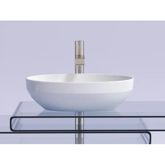 Умывальник чаша Ceramica Nova накладная овальная Element 502*363*145мм