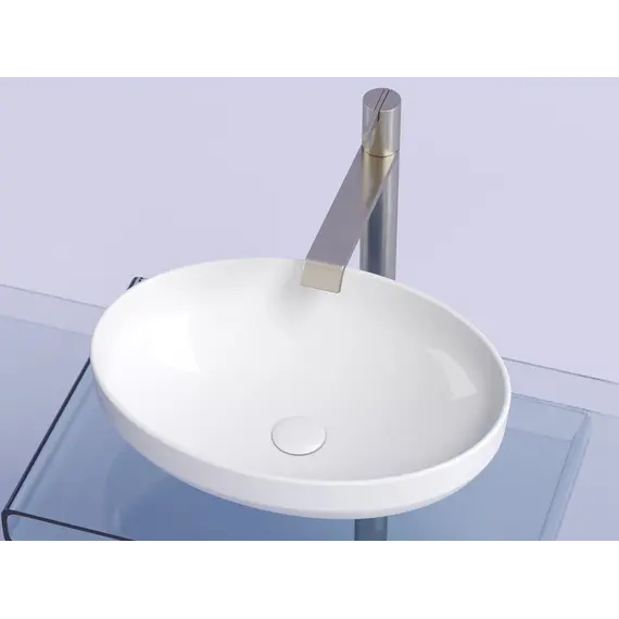 Умывальник чаша Ceramica Nova накладная овальная Element 502*363*145мм