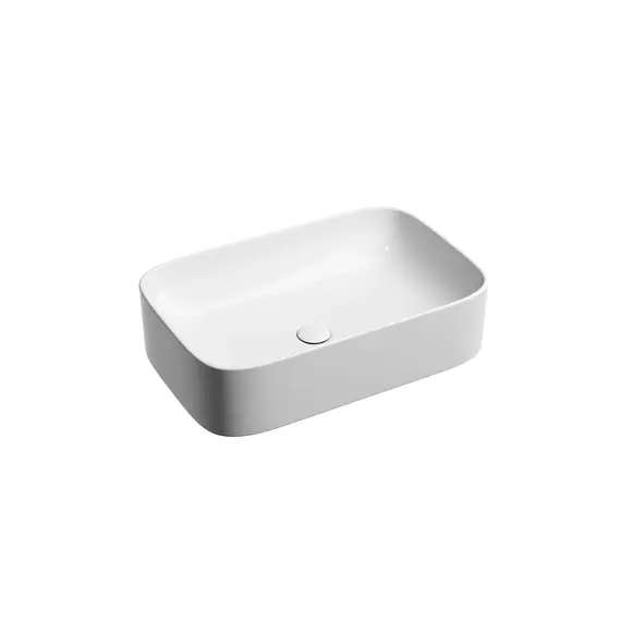 Умывальник чаша Ceramica Nova накладная прямоугольная Element 605*380*150мм