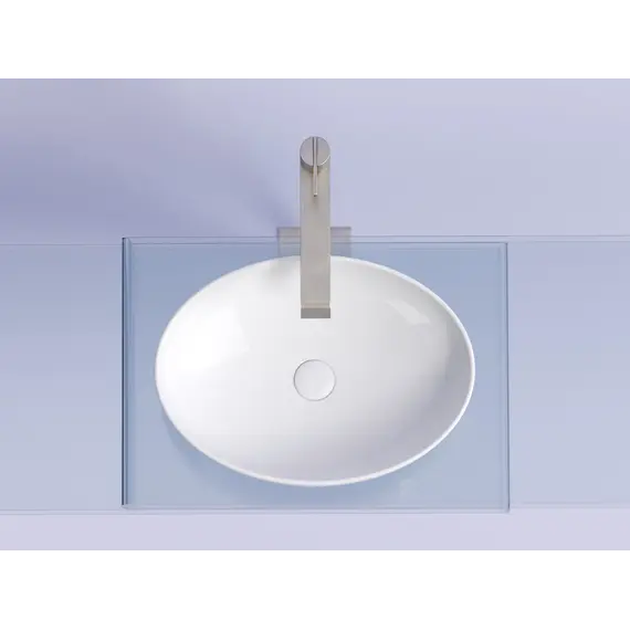 Умывальник чаша Ceramica Nova накладная овальная Element 502*363*145мм