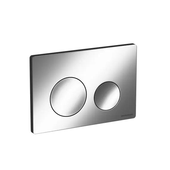 Кнопка смыва CERAMICANOVA Balance, клавиши Circle, цвет хром матовый,арт. CN12-001M