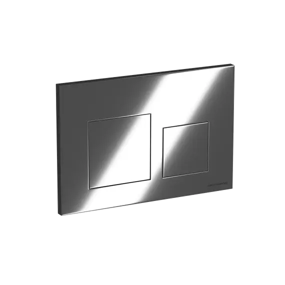 Кнопка смыва CERAMICANOVA Balance, клавиши Square, цвет хром глянцевый, арт. CN12-002CH