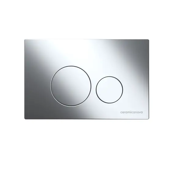 Система инсталляции для унитазов CERAMICANOVA Envision с кнопкой смыва Round  и креплениями