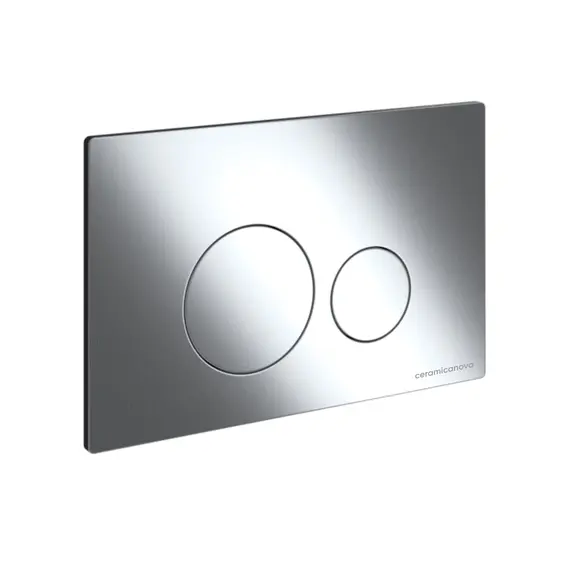 Система инсталляции для унитазов CERAMICANOVA Envision с кнопкой смыва Round  и креплениями