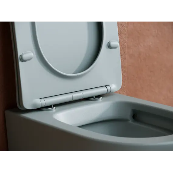 Подвесной унитаз CERAMICANOVA Balearica Rimless (цвет Антрацит Матовый)