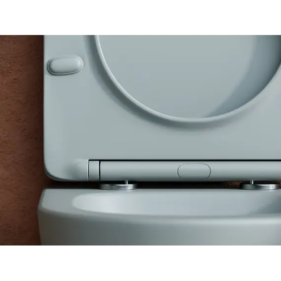 Подвесной унитаз CERAMICANOVA Balearica Rimless (цвет Антрацит Матовый)