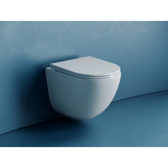 Подвесной унитаз CERAMICANOVA Vogue безободковый, смыв торнадо