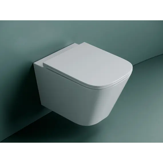 Подвесной унитаз CERAMICANOVA Union безободковый, смыв торнадо