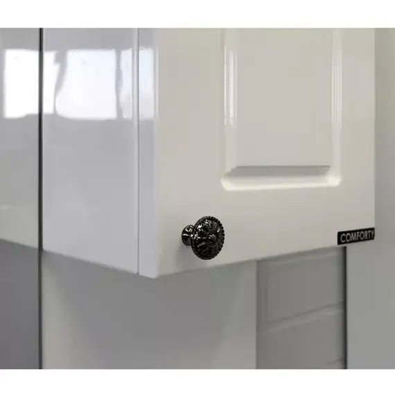 COMFORTY. Зеркало-шкаф "Севилья-100" слоновая кость