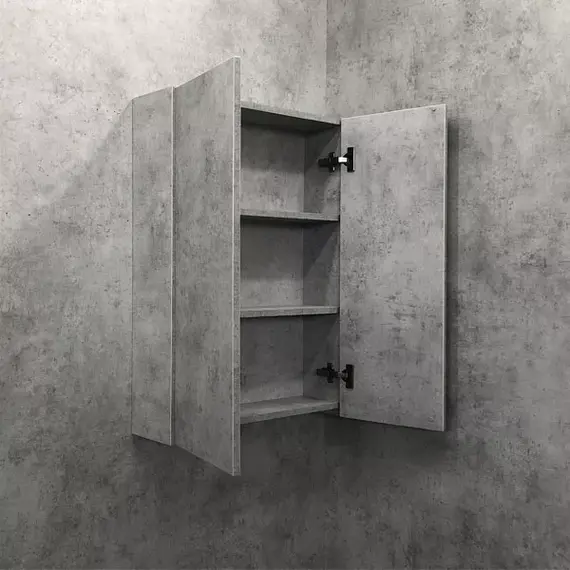 COMFORTY. Шкаф подвесной "Осло-60" бетон светлый