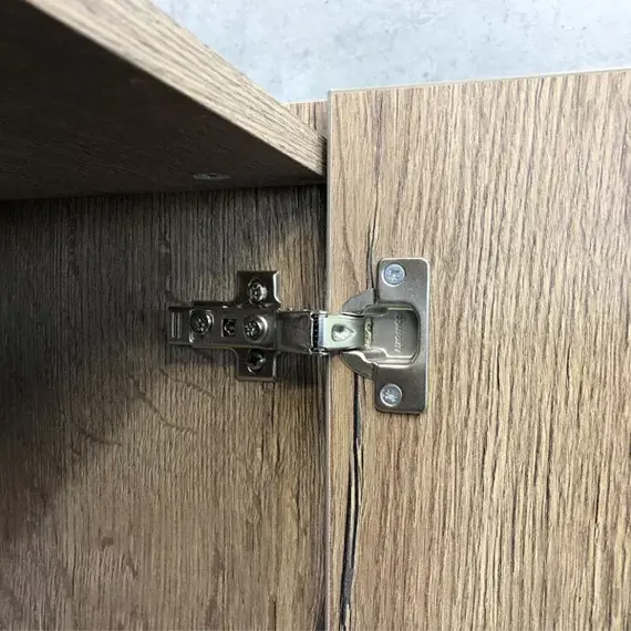 COMFORTY. Шкаф-колонна "Марио-40" дуб/сосна