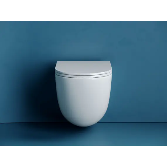 Подвесной унитаз CERAMICANOVA Vogue безободковый, смыв торнадо