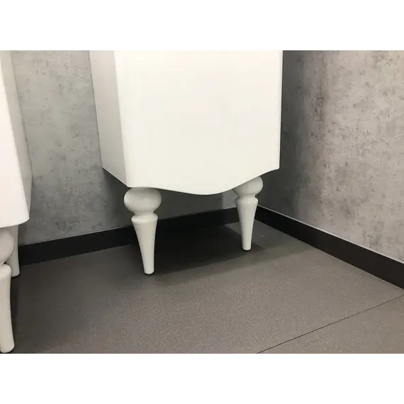 COMFORTY. Шкаф-колонна "Монако-40" левый/правый  белый глянец