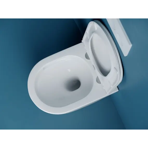 Подвесной унитаз CERAMICANOVA Vogue безободковый, смыв торнадо