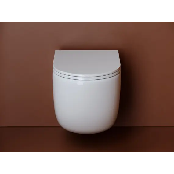 Подвесной унитаз CERAMICANOVA UP безободковый, смыв торнадо