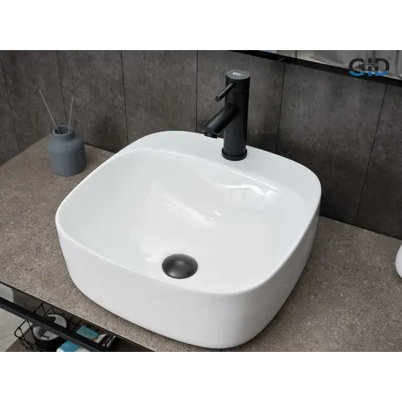 Накладная белая раковина для ванной Gid N9284