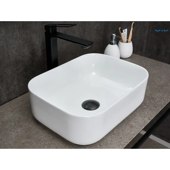 Накладная белая раковина для ванной Gid N1335