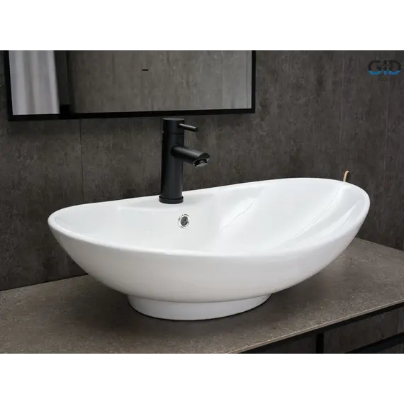 Накладная белая раковина для ванной Gid N9004