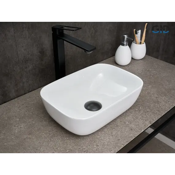 Накладная белая раковина для ванной Gid N1334
