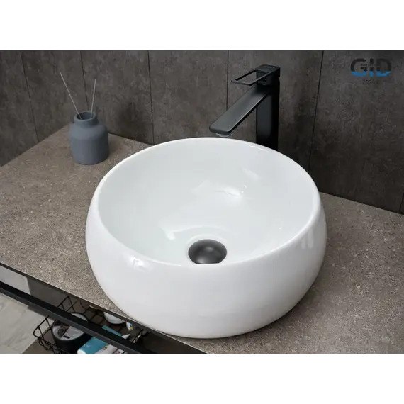 Накладная белая раковина для ванной Gid N9140