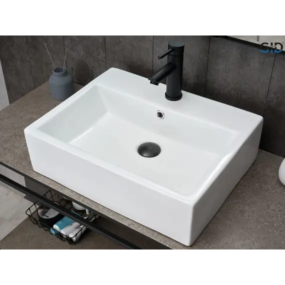 Накладная белая раковина для ванной Gid N9153