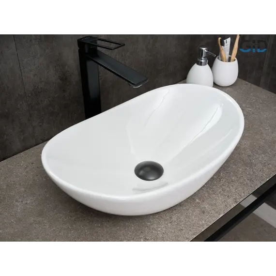 Накладная белая раковина для ванной Gid N9133